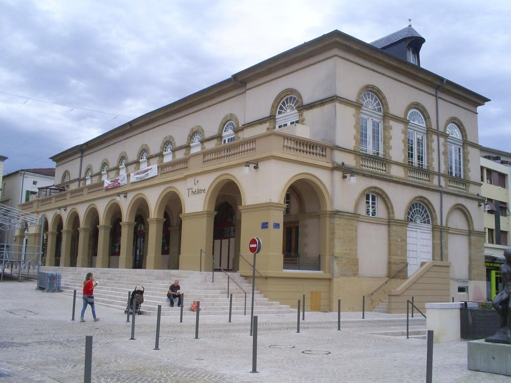Hotel De La Gare مونت دي مارسان المظهر الخارجي الصورة